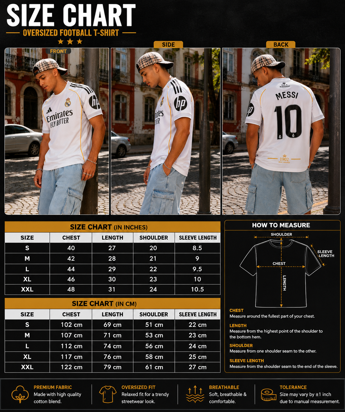 UrbanDrip Madrid Football Edition Tee