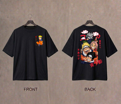 Naruto Men's Oversized Tshirt