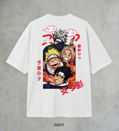 Naruto Men's Oversized Tshirt