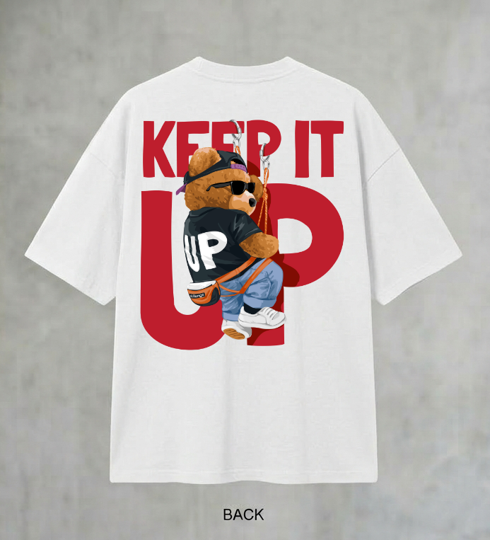 Climbing Bear Oversized T-Shirt