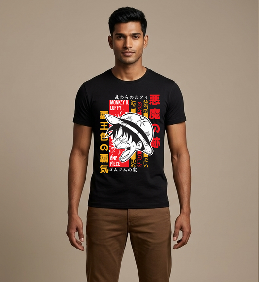 Lufy Men's Regular Tshirt