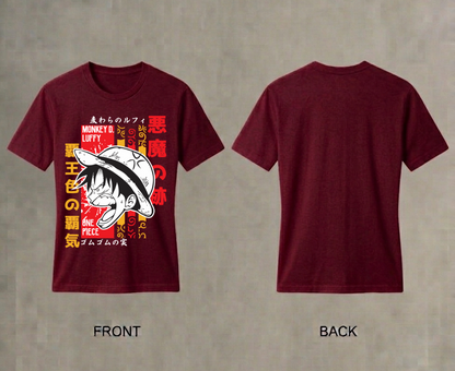 Lufy Men's Regular Tshirt