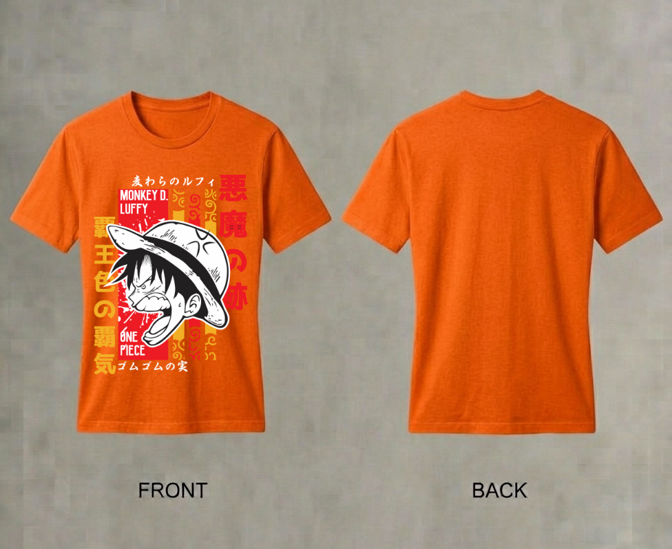Lufy Men's Regular Tshirt