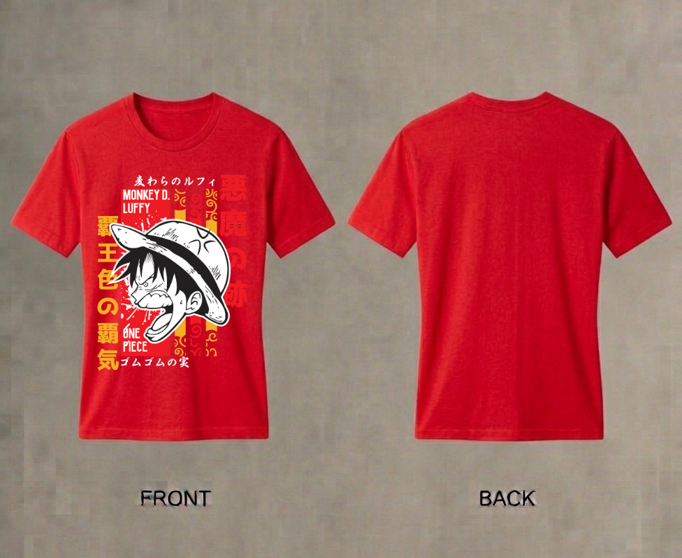 Lufy Men's Regular Tshirt
