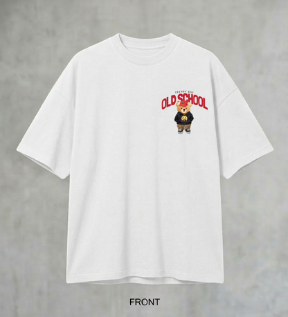 Old School Trendy Bear Oversized T-Shirt