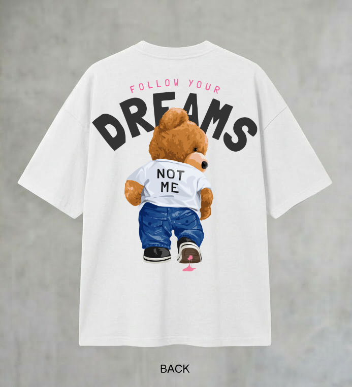 Dream Follower Teddy Oversized T-shirt