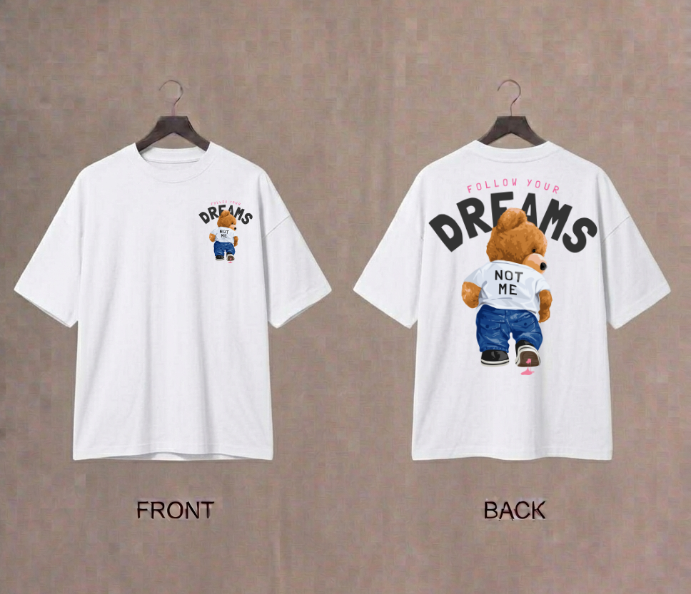 Dream Follower Teddy Oversized T-shirt