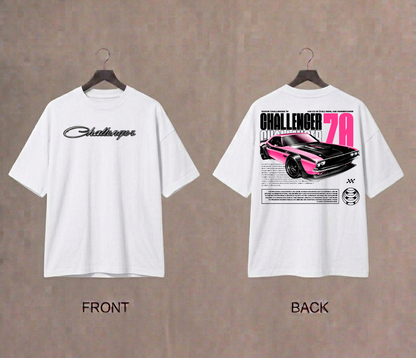 70 Challenger Men's Oversized Tshirt