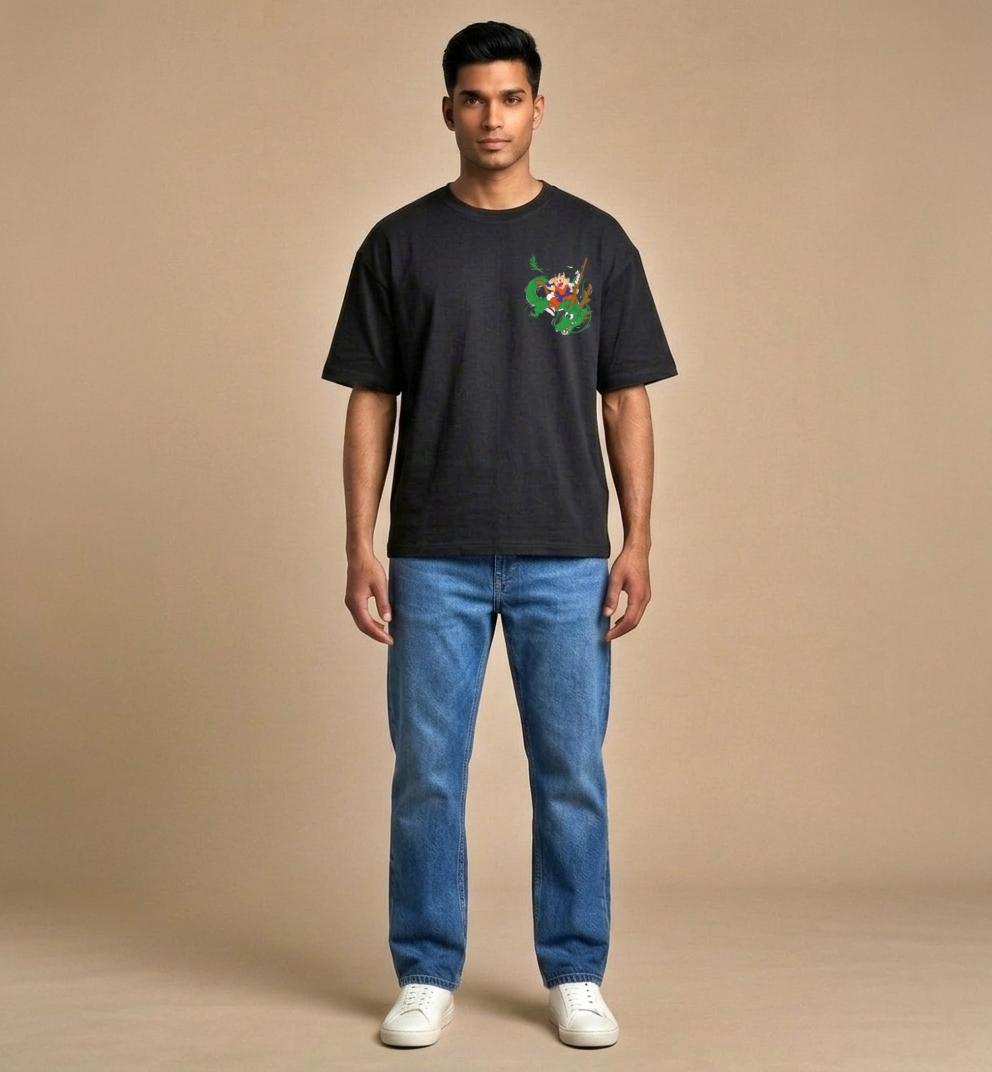 Goku Junior Men's Oversized Tshirt