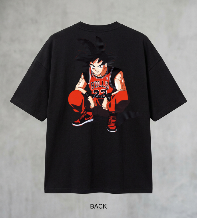 NBA Goku Men's Oversized Tshirt