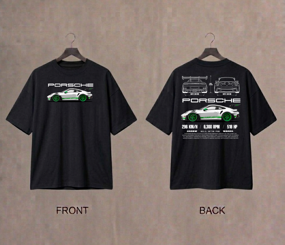 911 GT3 Men's Oversized Tshirt