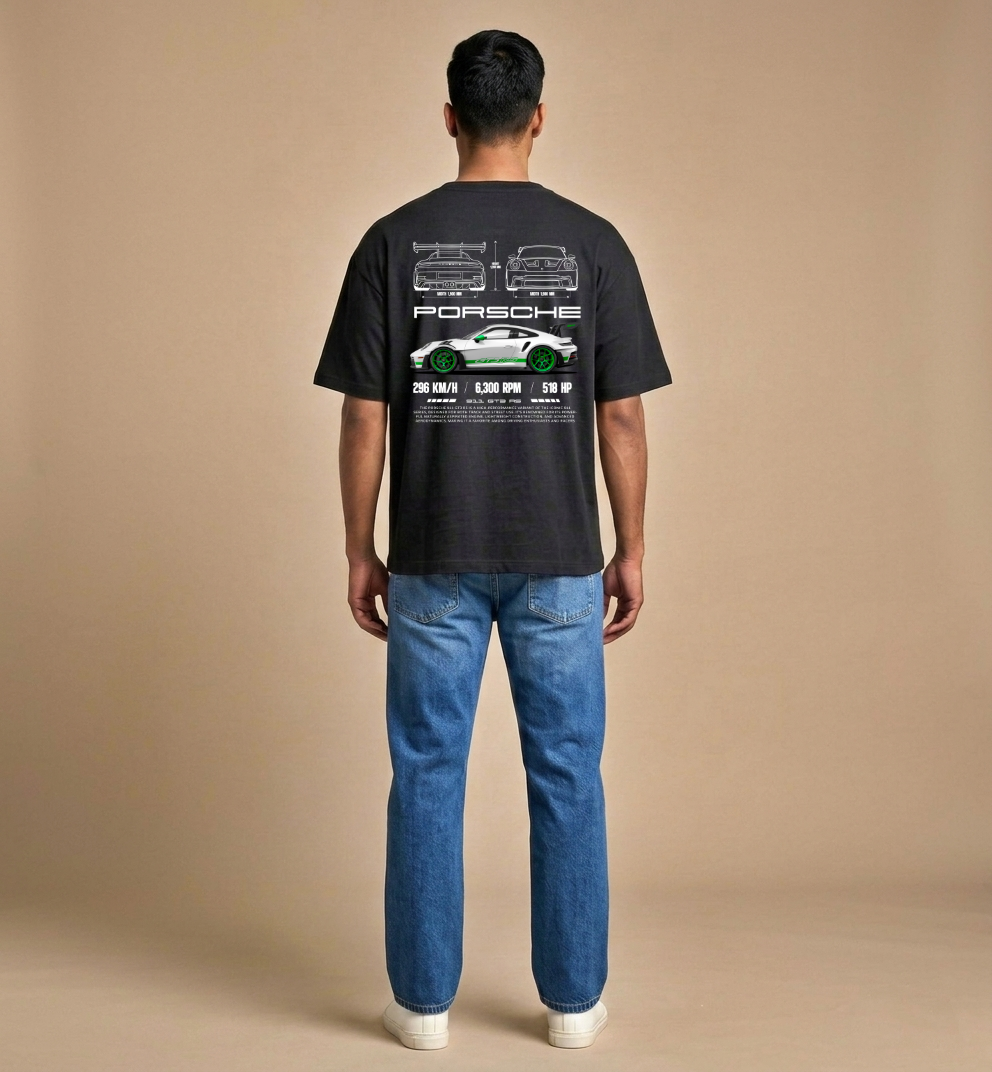 911 GT3 Men's Oversized Tshirt