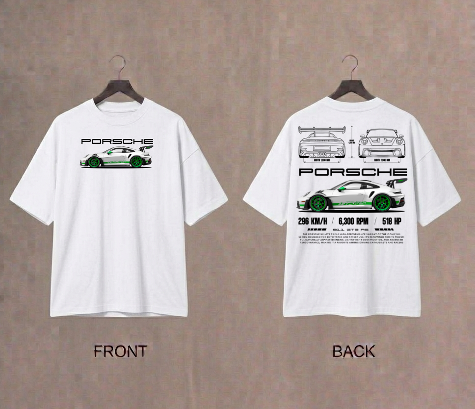 911 GT3 Men's Oversized Tshirt