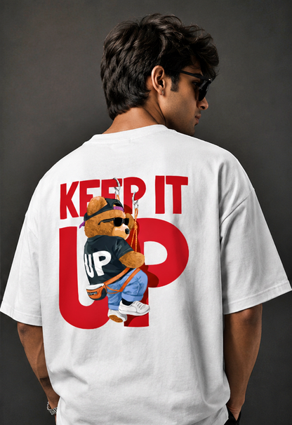 Climbing Bear Oversized T-Shirt