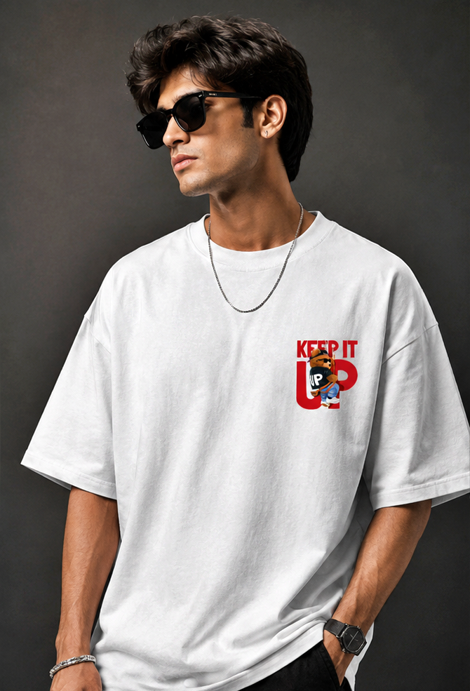Climbing Bear Oversized T-Shirt