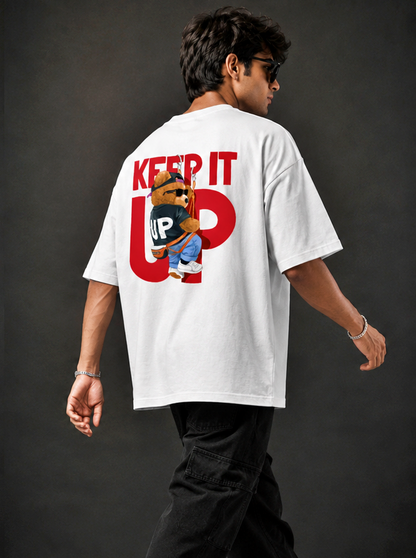 Climbing Bear Oversized T-Shirt