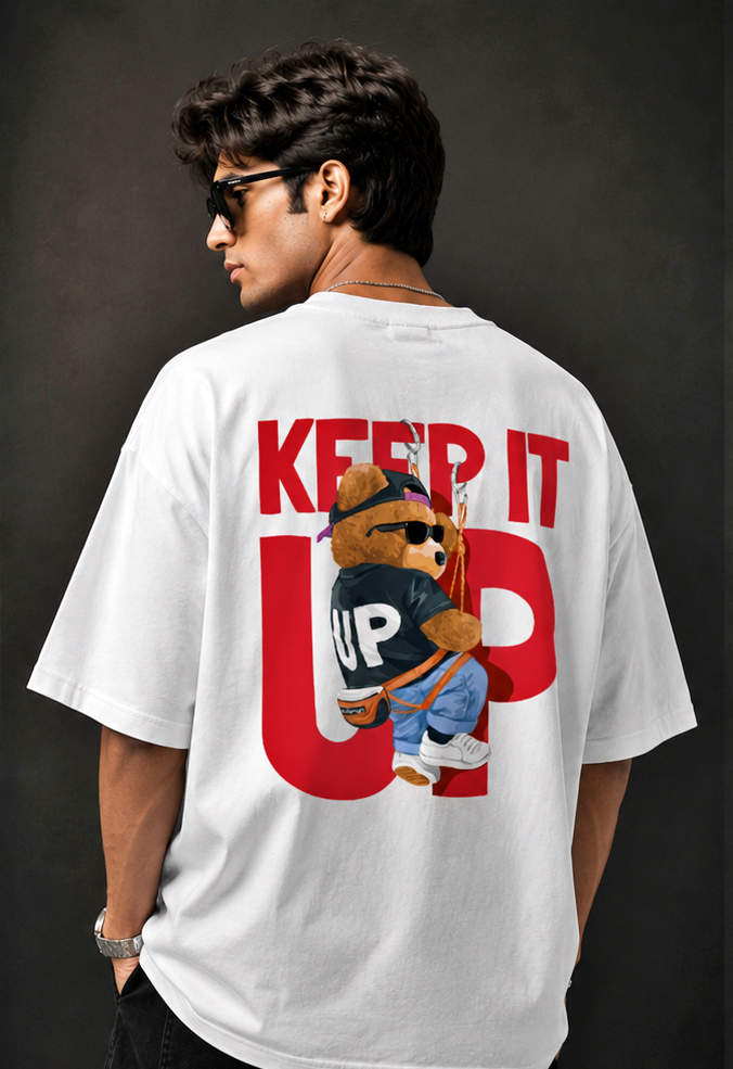 Climbing Bear Oversized T-Shirt