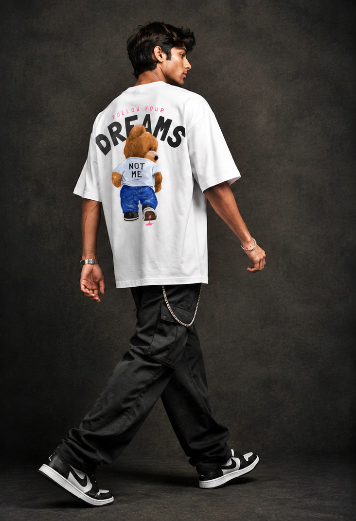 Dream Follower Teddy Oversized T-shirt