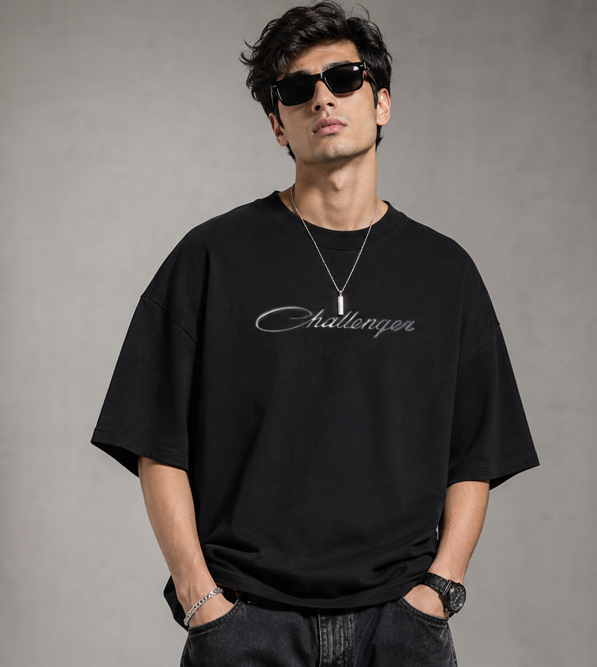 70 Challenger Men's Oversized Tshirt