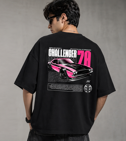70 Challenger Men's Oversized Tshirt
