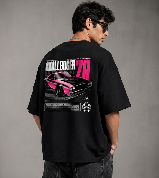70 Challenger Men's Oversized Tshirt