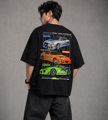 Skyline GTR  Men's Oversized Tshirt