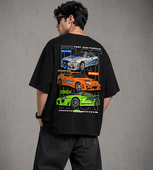 Skyline GTR  Men's Oversized Tshirt