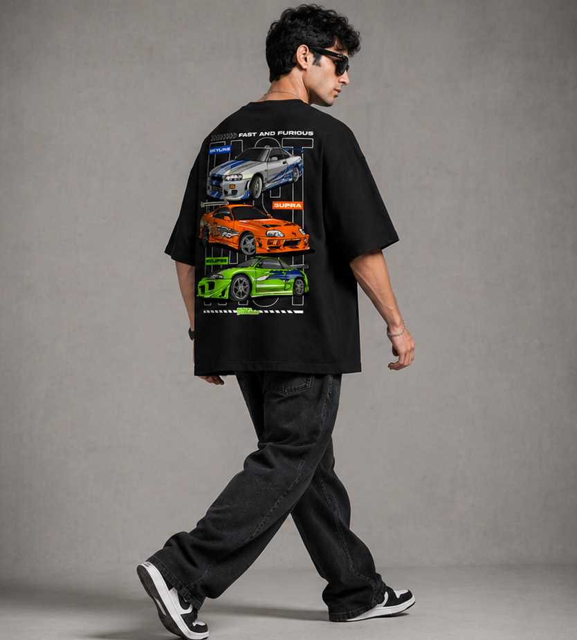 Skyline GTR  Men's Oversized Tshirt