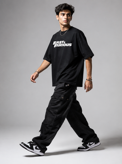 Skyline Men's Oversized Tshirt