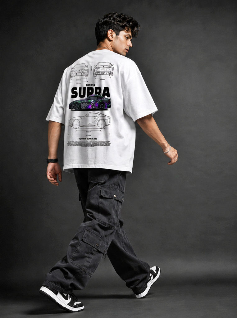 Supra Oversized Ment's Tshirt