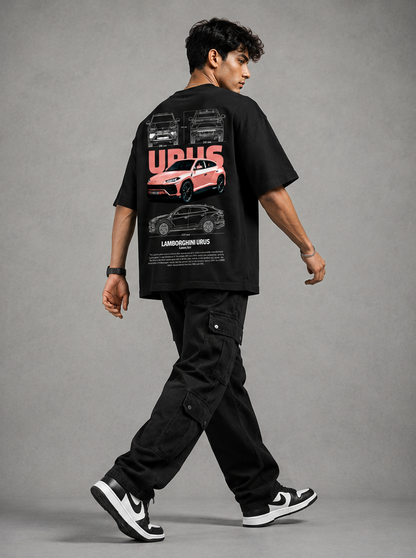 Lambo Urus Men's Oversized Tshirt