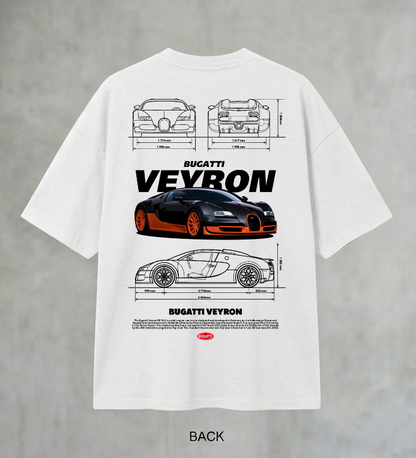 Bugatti Veryon Men's Oversized Tshirt
