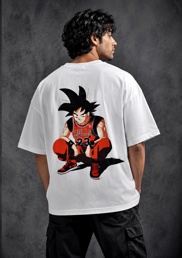 NBA Goku Men's Oversized Tshirt