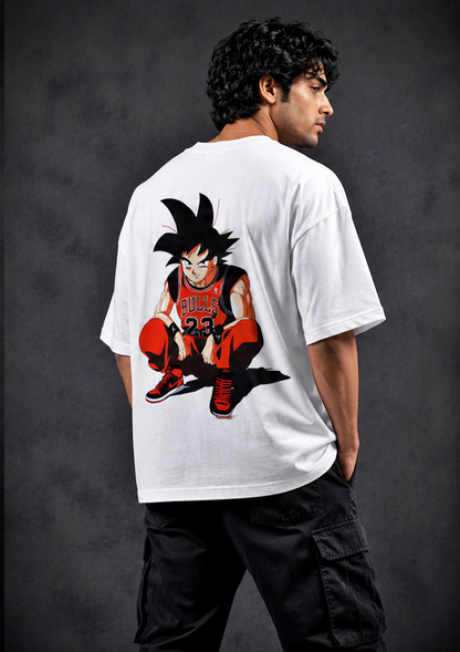 NBA Goku Men's Oversized Tshirt