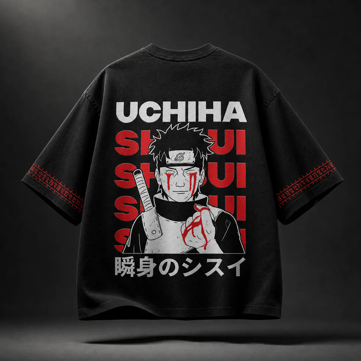 Uchiha Legacy Oversized Tee – Shisui Edition