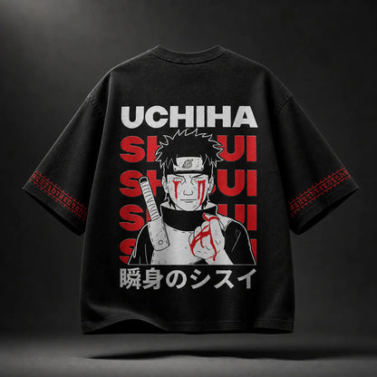 Uchiha Legacy Oversized Tee – Shisui Edition