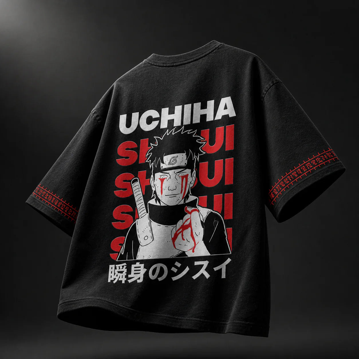 Uchiha Legacy Oversized Tee – Shisui Edition