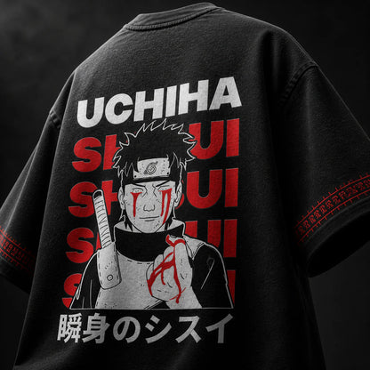 Uchiha Legacy Oversized Tee – Shisui Edition