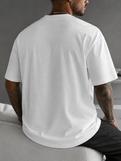 BMW Motorsport Oversized Premium T-Shirt – White