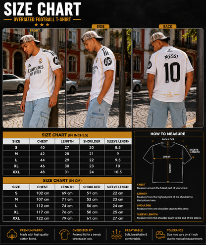 UrbanDrip Madrid Football Edition Tee