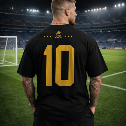 Brazil Football No.10 Oversized Tee