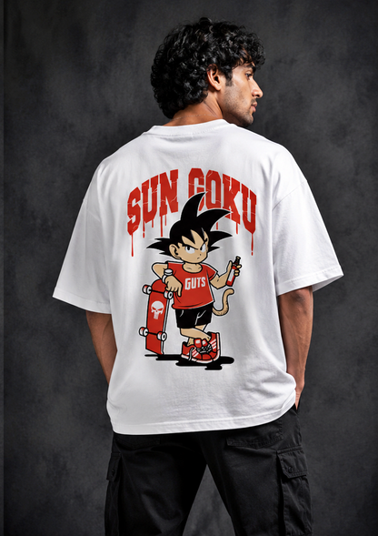 Goku Sun Oversized Tshirt