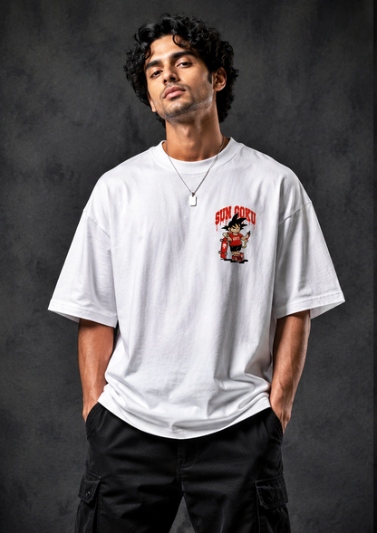 Goku Sun Oversized Tshirt