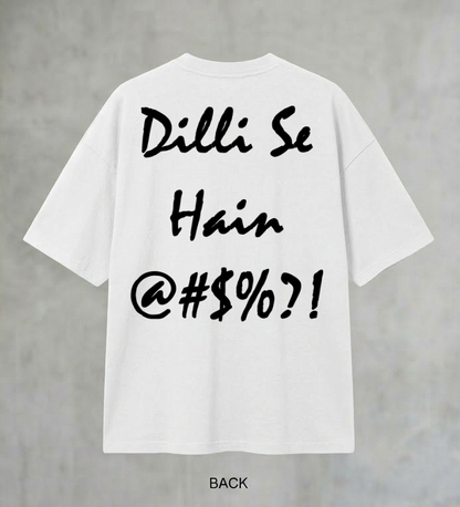 "Dili Se Hain.." Printed Back Design