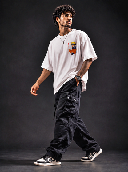 Naruto Men's Oversized Tshirt