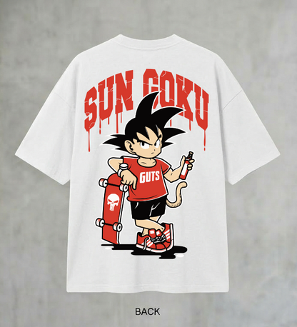 Goku Sun Oversized Tshirt