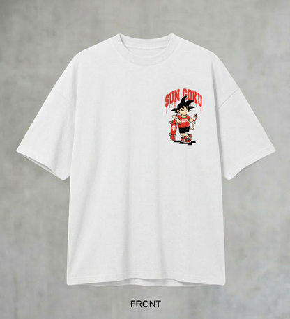 Goku Sun Oversized Tshirt