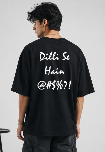 "Dili Se Hain.." Printed Back Design