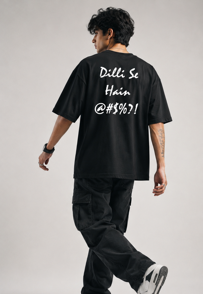 "Dili Se Hain.." Printed Back Design