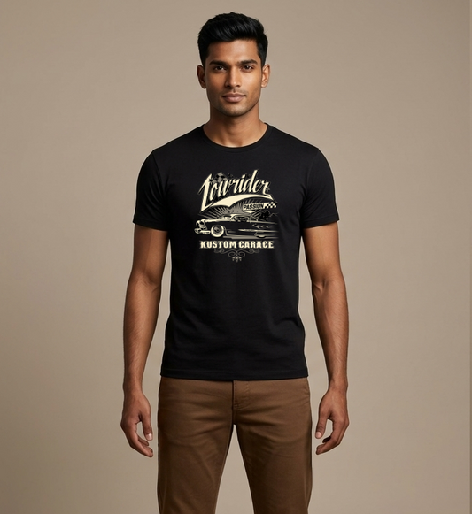 Lowrider Beige Men's Regular Tshirt